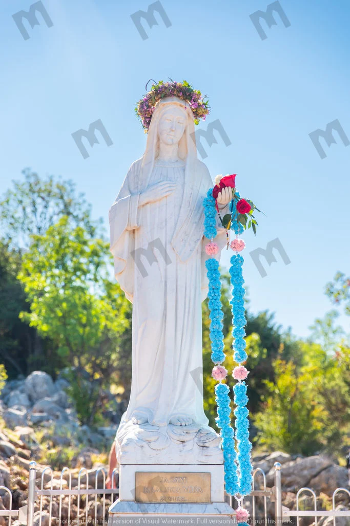 Our Lady of the Holy Rosary - Stock image for download