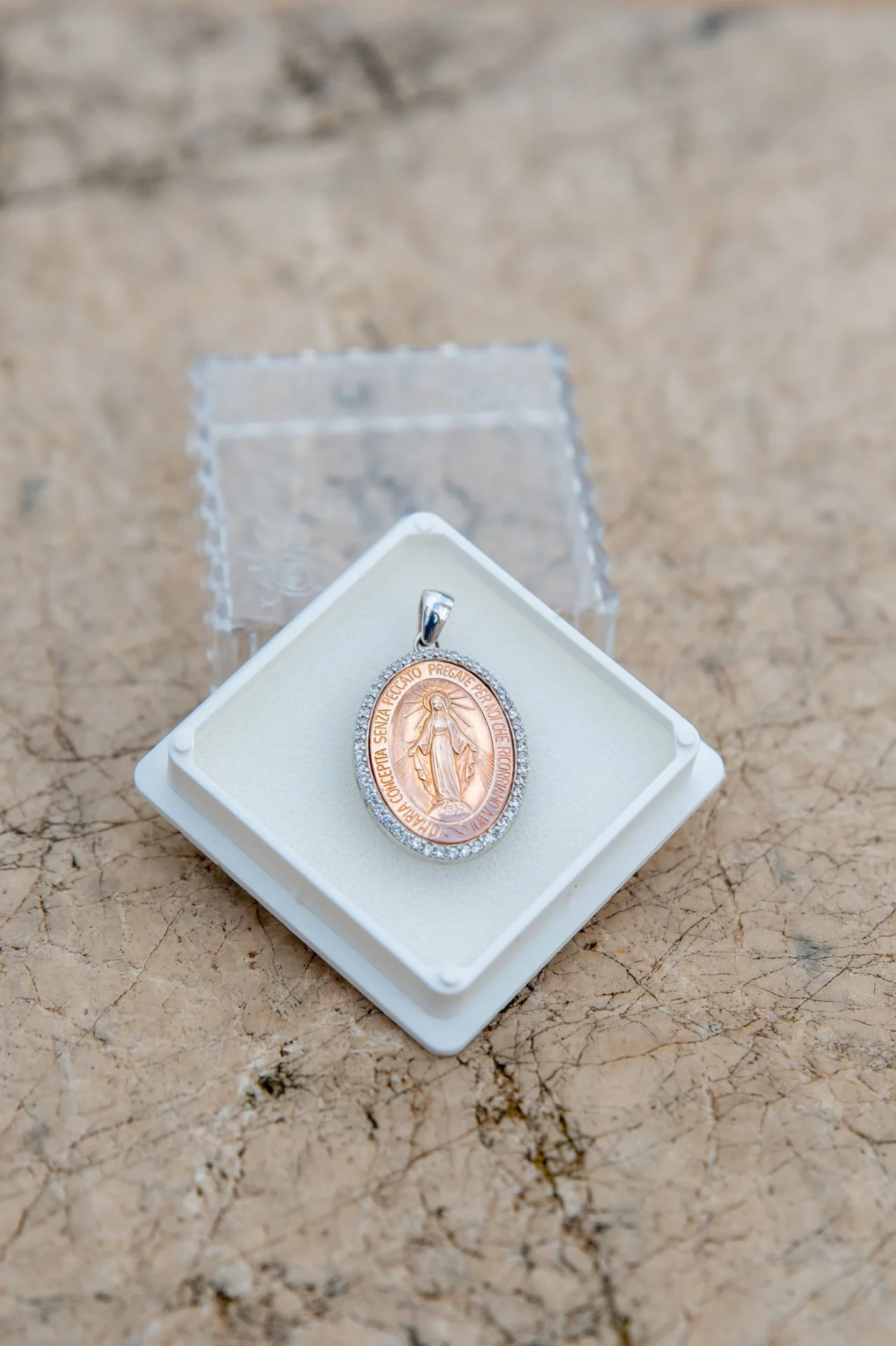 Miraculous medal/Silver