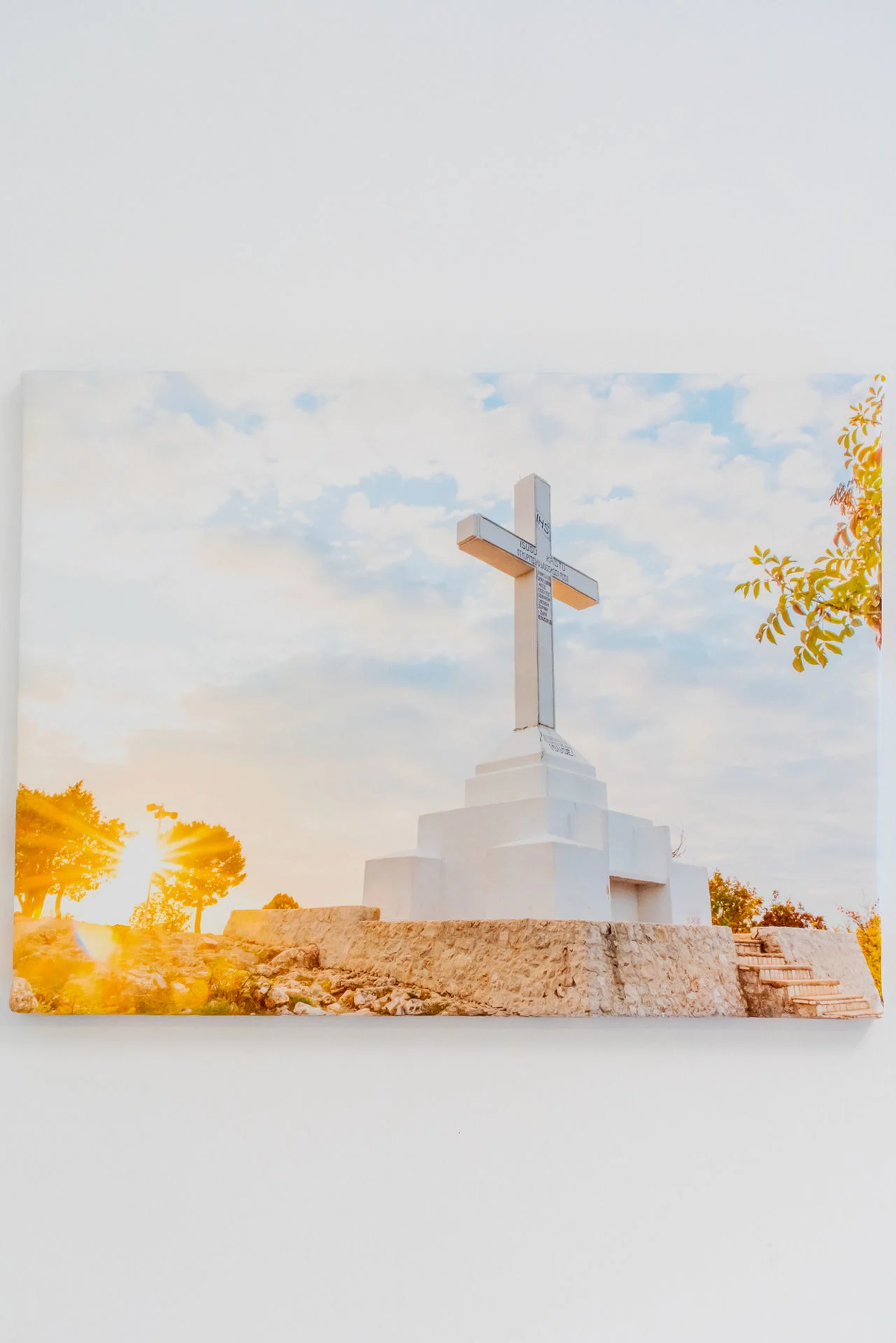Mountain Cross Sunset