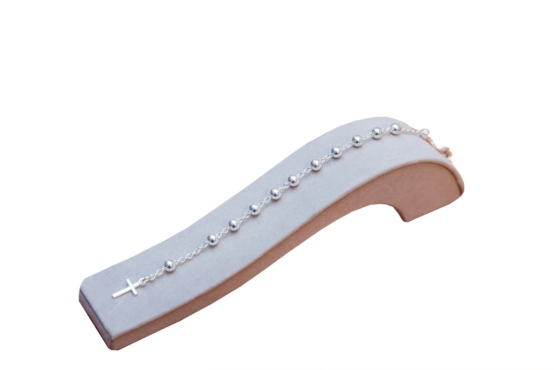 Srebrna narukvica desetica sa čudotvornom medaljicom 925/bracelet2
